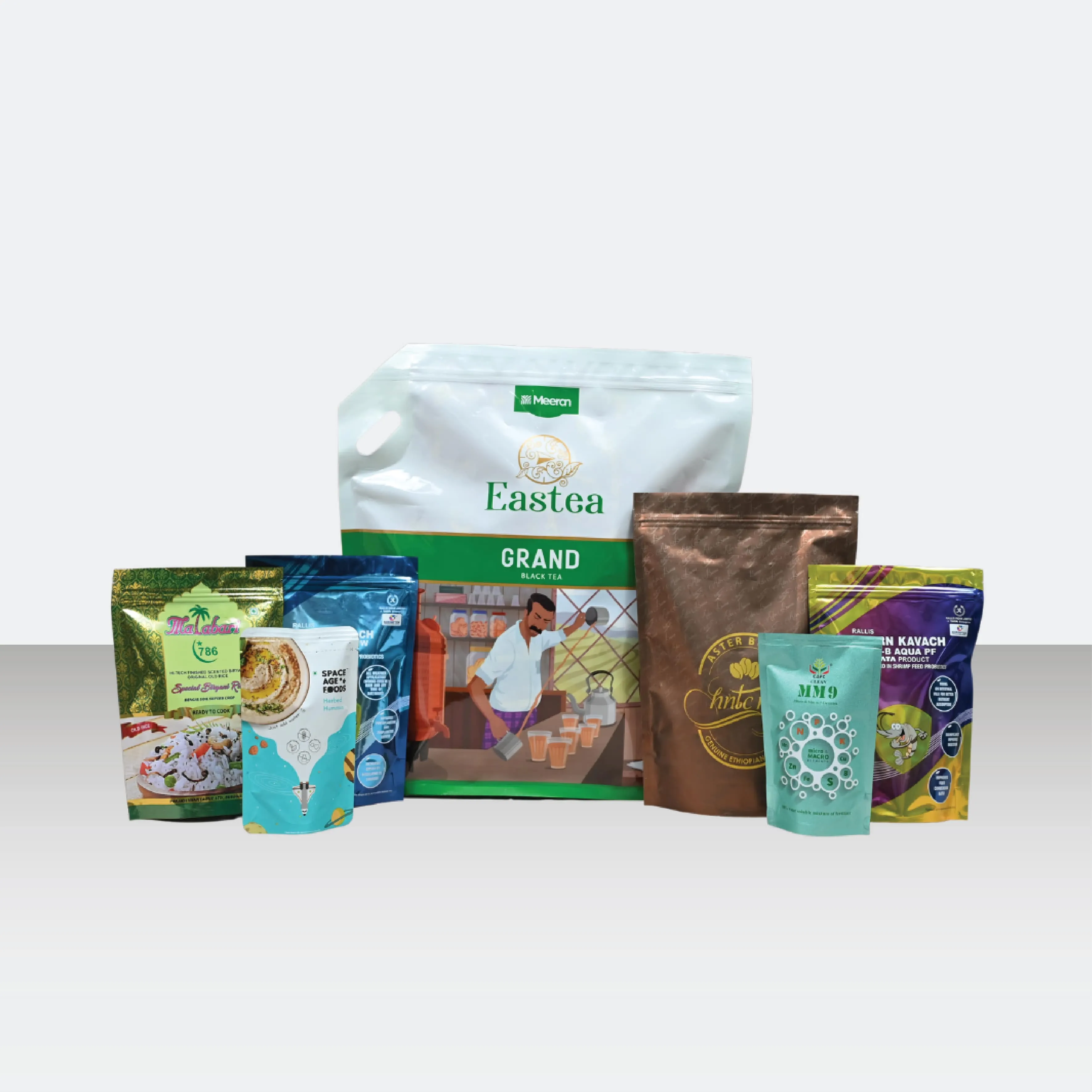 Stand Up Packaging Pouches